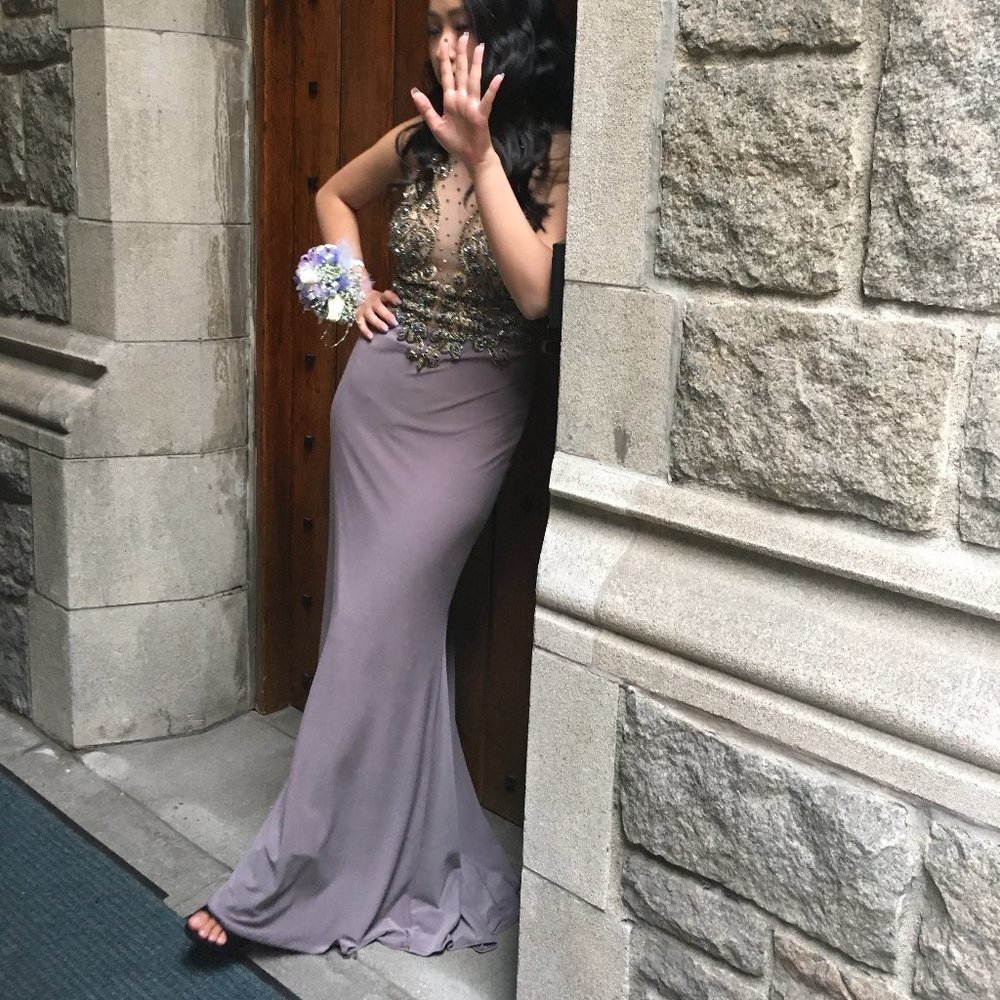 Purple Formal Prom Dress